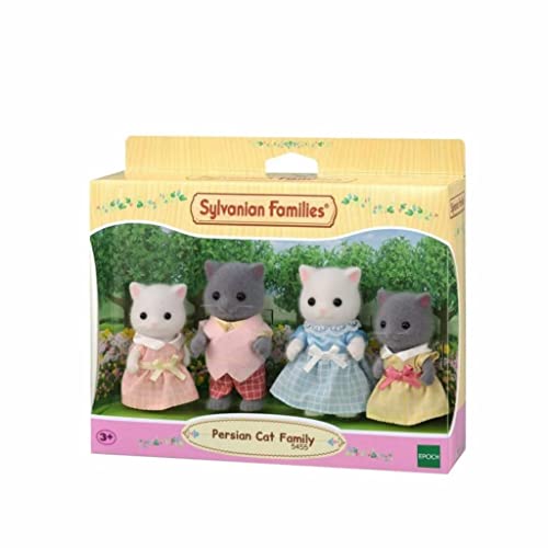Sylvanian Families L5455 Perserkatzen Familie - Figuren für Puppenhaus