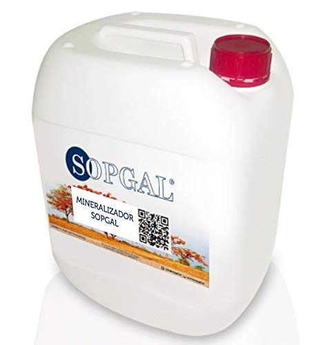 Mineralizador (25L) - consolidante para superficies que evita que suelten polvo o arenillas y actúa como impermeabilizante frenando las humedades capilares - Sopgal Cover