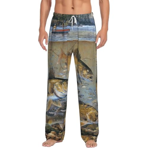 Pantalon de pyjama imprimé de pêcheurs : le cadeau idéal pour homme