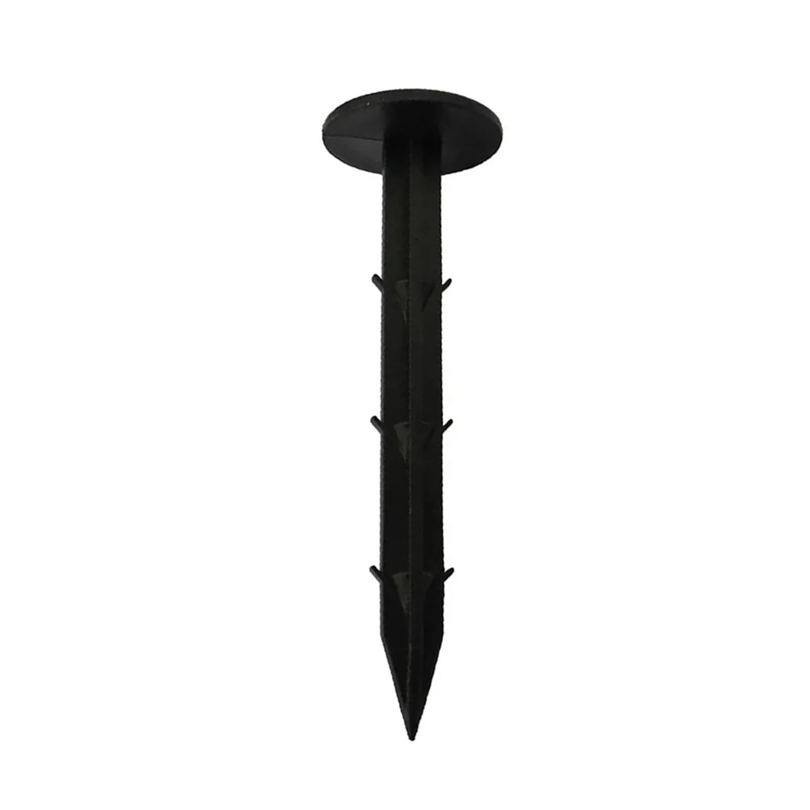 Picchetti Telo Pacciamatura 100 pezzi di picchetti da giardino fissi for pellicola da terra, pellicola for serra, prevenzione delle erbacce, telo da terra, parasole, rete anti-mosche, picchetti fissi