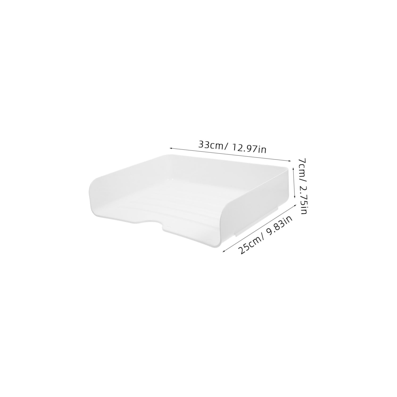 4pezzi Vassoi Impilabili Per Scrivania Organizer Per Documenti Design Elegante e Versatile Per Ufficio e Casa Per Ordine e Pulizia Spazio Di Lavoro