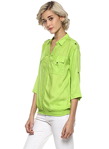 Image of Harpa Crepe Shirt (GR3081-BLACK)