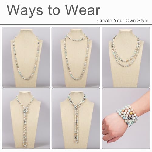 BALIBALI Beaded Necklace Hand Knotted for Woman3