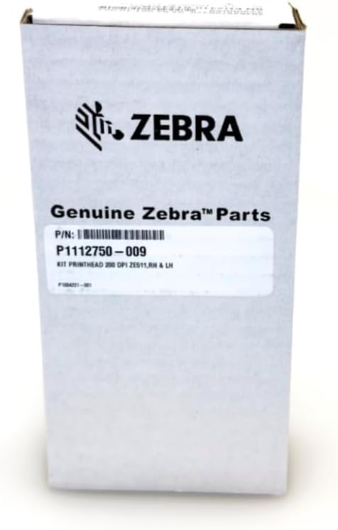 OEM Replacement Kit: Zebra: ZE511 203 dpi OEM Thermal Printhead + Alcohol Cleanser and Expert Install Instructions. Replaces P1112750-009