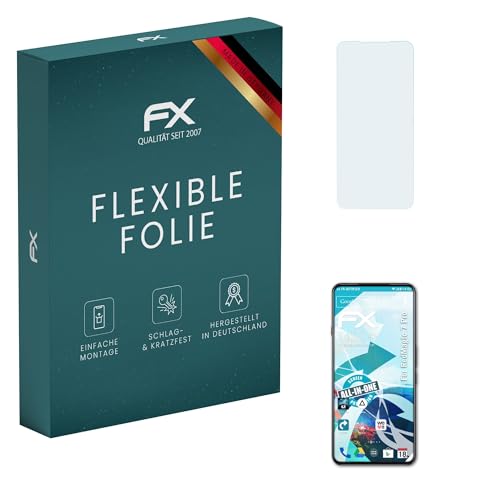 atFoliX Película Protectora compatible con RedMagic 7 Pro Protector Película, ultra claro y flexible FX Lámina Protectora de Pantalla (3X)