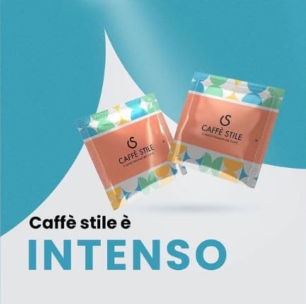 Caffè Stile Capsule Compatibili con macchine A Modo Mio, 200 Pezzi, Il Gusto Italiano del Caffè