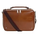 [キーファーノイ] ブリーフケース Ciao KFN1672C ビジネスバッグ 2WAY 牛革 メンズ 【2324】 キャメル×チョコ