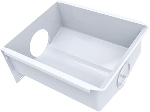 W10670845 WPW10670845 mejorado compatible con Whirlpool, Kenmore, Amana, kitchenaid Whirlpool Refrigerador Contenedor de hielo