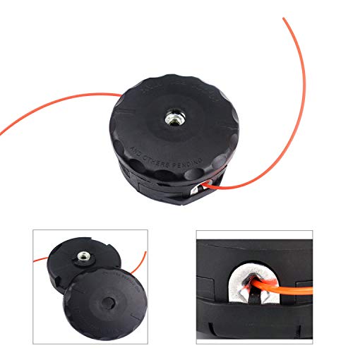 WeiMeet Trimmer Head for Echo Speed Feed 400 375 Bump Feed SRM225 SRM230 SRM210 SRM220 SRM2110 SRM2300 SRM2200 SRM250 SRM260 SRM211 PAS210 PAS230 PAS260 Mower