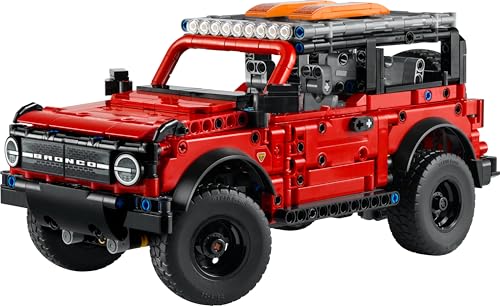 Technic SUV Ford Bronco - Macchina Giocattolo Off Road - Modellino di Auto con Porte Apribili, Motore V6, Sospensioni e Sterzo - Regalo da Collezione per Bambini da 9 Anni in su - 42213 - Lego - Immagine 8