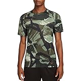Nike Pro Dri-fit Men's Short-Sleeve Slim Camo Top Mens Size - Large