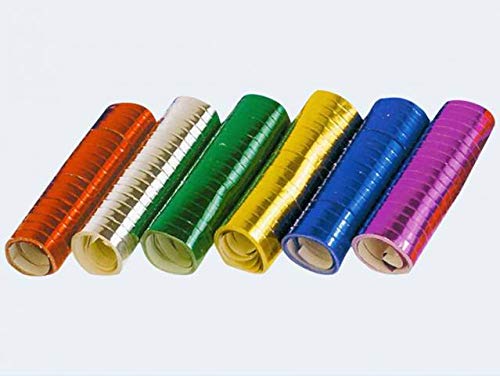 Preisvergleich Produktbild 18 Luftschlangen metallic