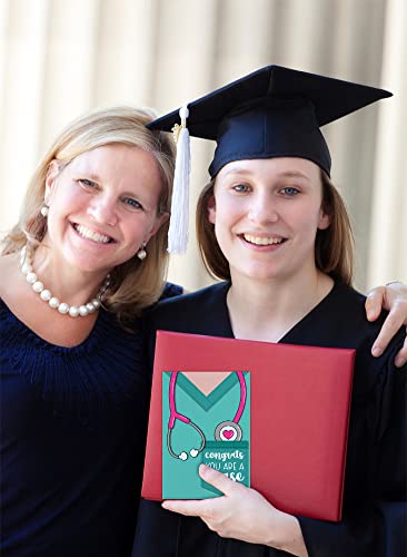 D4Dream Nurse Graduation Card Nurse Appreciation Card For Nursing School Graduate 4" X 6" Nurse Uniform Greeting Card With Envelop Nurse Congratulations Gift Card Graduate Greeting Card For Nurse #TOP4