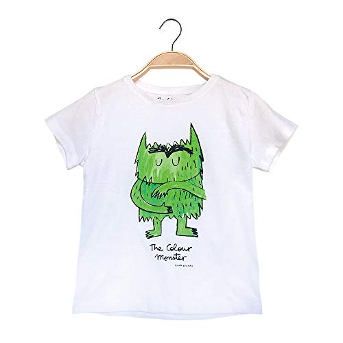 El monstruo de colores , Camiseta (Verde, 2 años)