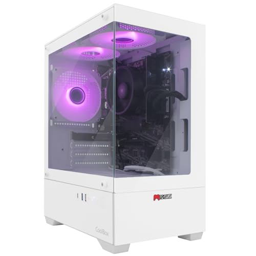 PC-GAME - PC Gaming Neon-X (AMD Ryzen 7-5700G, 32 GB RAM, 1 TB SSD, grafica Radeon Vega 8, W11 Pro non attivato). Computer desktop, giochi per PC, giocatori per PC