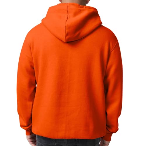 Mens Hoodies Pullover Fleece Lined Oversized Hoodie Casual Loose Long Sleeve Drawstring Hooded Sweatshirt with Pockets3