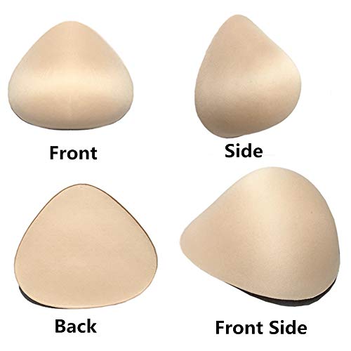 1 Pair Cotton Breast Forms Light Ventilation Sponge Boobs for Women Mastectomy Breast Cancer Support3