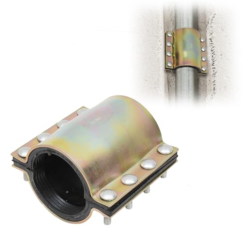 Water Pipe Repair Clamp for 4 Inch Leak Sealer Pipe, Emergency Pipe Repair Kit, Plumbing Leak Fix Tool for PE/PVC/Steel/Iron Pipes