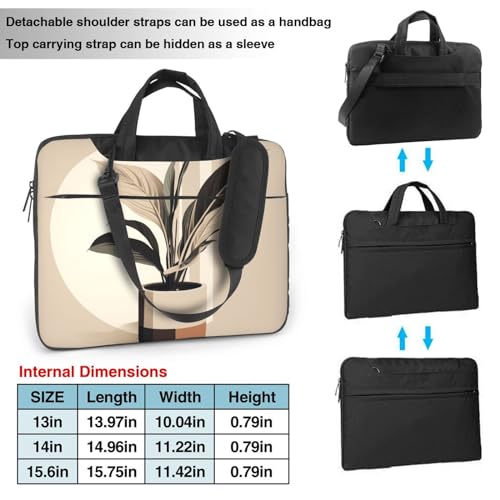 Bolsa simple para portátil estilo bandolera para viaje miniatura 2