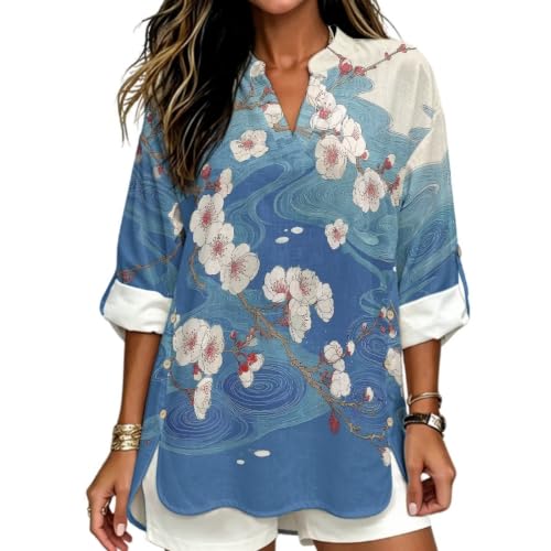 Chemises en faux lin pour femme au style chic et aéré