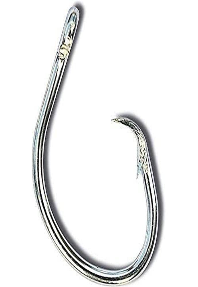 Mustad Classic 2 Extra Strong in Line Point Duratin Circle Fishing Hook | Strong for Heavy Tuna