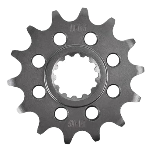 Pignon 520 moto KLX230R en acier forgé 20Crmnti haute résistance
