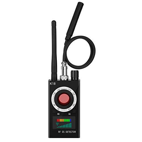 Anti Spy Detector, RF Detector, Bug Detector & Camera Finder, GPS Signal Detector,Upgraded Wireless Monitor Detector,Hidden Camera/GPS Tracker for Wireless Audio Bug Hidden Camera Detection
