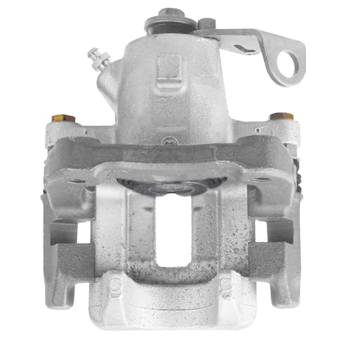 Image of Detroit Axle - Rear Right Brake Caliper for Volkswagen Jetta City Audi TT Quattro, Passenger Side Disc Brake Caliper with Bracket Assembly Replacement
