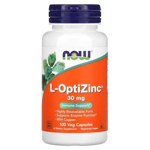 Now Foods: L-Optizinc Immune Support 30 mg 100 Caps (2 pack)