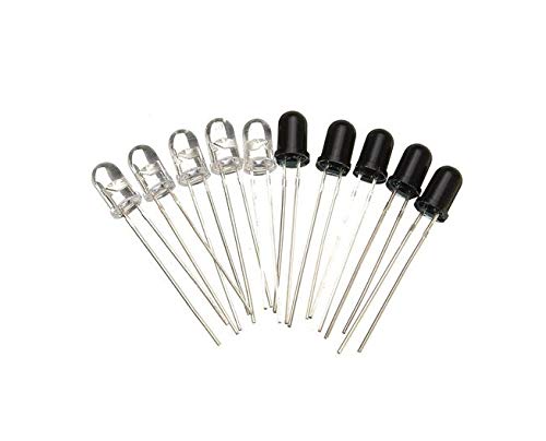 OLatus Infrared Transmitter and Receiver Pair - (5 IR LED + 5 Photo Diode)