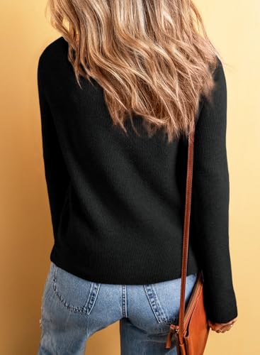 Sidefeel Womens Cardigan Sweaters V Neck Button Long Sleeve Knit Oversized Cardigans2