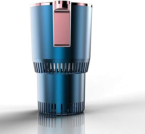 Miniatura 5 de Smart Car 12V Hot and Cold Cup Bebidas Titulares Casa Oficina Refrigeración Rápida Calefacción Aislamiento Taza Eléctrica Mini Refrigerador (negro)