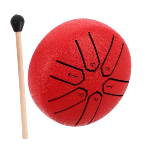 VICASKY Mini Steel Tongue Drum for Adults Portable Note Percussion Instrument for Yoga Meditation Outdoor Garden Use Calming Sound for Relaxation