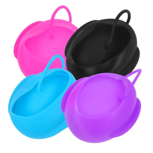 Kisangel Family Playtime 4pcs Bright Silicone Water Balloons Long Lasting and Fun Water Game Props for Ages