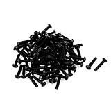 uxcell M2.5x12mm Thread Button Head Hex Socket Cap Screw Bolt 100pcs