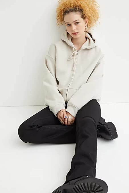 Image of PAKLON Women Cotton Hooded Hoodie