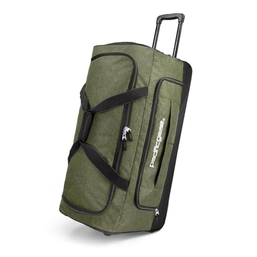 Pacific Gear Rolling Duffel with Wheels