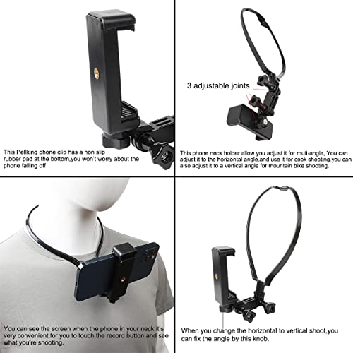 Support de cou pour smartphone idéal pour vlogs de voyage et cuisine - 3