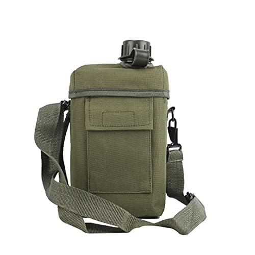 Amazon｜Yicdfur 登山用水筒 ミリタリーウォーターボトル 2L 軍用水