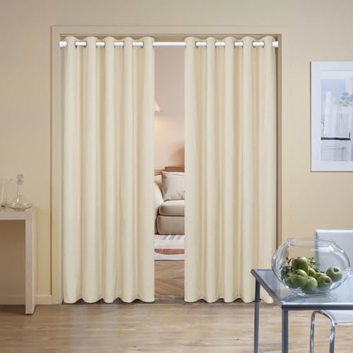 Image of MEXAU 2Pack Spring Tension Curtain Rod 29-64 inch White Small Tension Rod