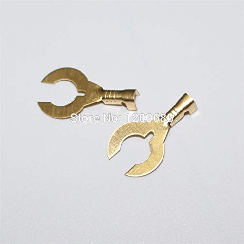 Davitu New 1000PCS 8mm Crimp Terminal Spade Connector