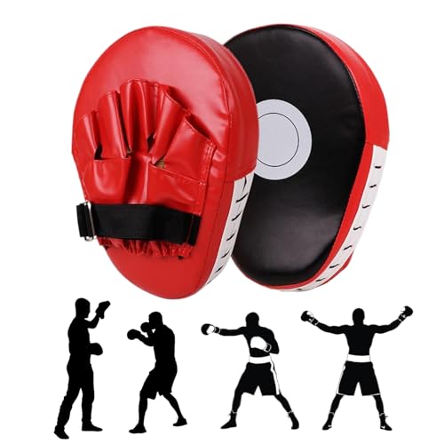 Pao Boxe,Patte d'ours Boxe 1 Paire,pour Kickboxing,Muay Thai,Karaté,Taekwondo,Martial Art,Pads...