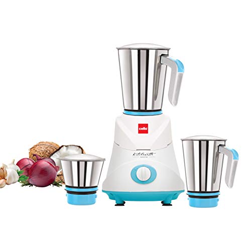 Cello Mixer Grinder Ertiga, 750 W, Blue The Connection