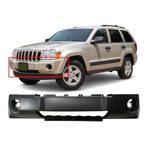 Image of FitParts Compatible with Jeep Grand Cherokee 2005-2007 Front Bumper Cover