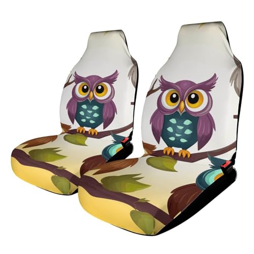Housse de siège de voiture oiseaux pour protéger vos fauteuils contre l'usure des enfants