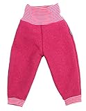 Lilakind“ Woll Babyhose Kinderhose Winter-Hose Pumphose Wollwalk Fuchsia Gefüttert Gr. 116/122 - Made in Germany