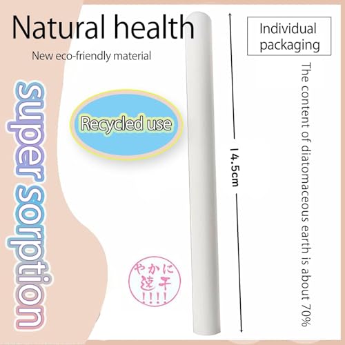 Image of Rouly 5 Packs Diatom Drying Rod Stick Absorb Absorption Rod Desiccant Water Absorption Keep Dry Stick Deodorization Gift,Moisture-Proof Clothing, Repetition Use