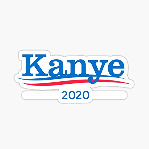 Kanye 2020 Campaign Shirt WE Sticker - Sticker Graphic - Auto, Wall, Laptop, Cell, Truck Sticker for Windows, Cars, Trucks