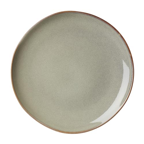 Image of Oneida 897205 Organic Shades 12-Piece Dinnerware Set, Sage Green