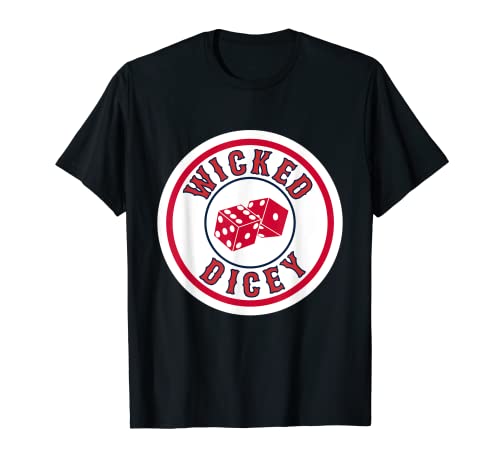 Photo de Wicked Dicey Logo Baseball T-Shirt
